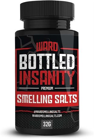 32g - WARD SMELLING SALTS - Bottled Insanity - Smelling Salts for Athletes