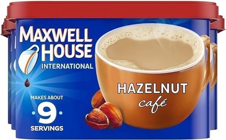 Maxwell House International Hazelnut Cafe-Style Beverage Mix (4 Packs)