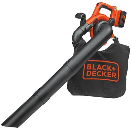 Black + Decker 40V MAX Lithium Sweeper/Vacuum USED