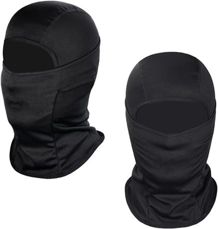PACK OF 2 Achiou Ski Mask for Men Women, Balaclava Face Mask, Shiesty Mask