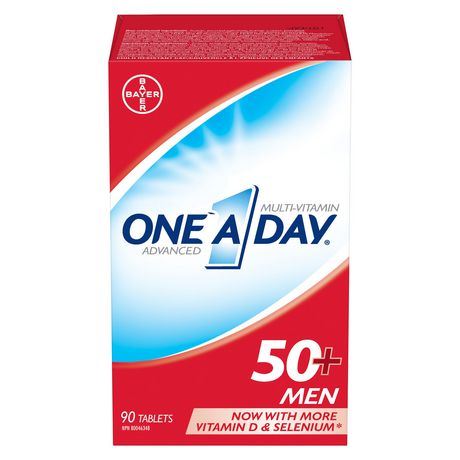 One a Day Advanced Multivitamin for Men 50+