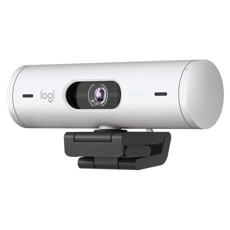 Logitech Brio 500 Full HD Webcam with Auto Light Correction - Auto-Framing - Off