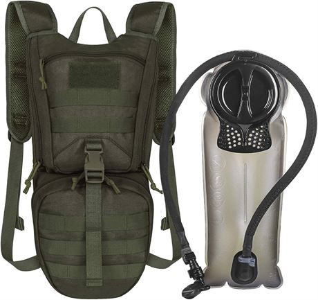 Unigear Tactical Hydration Packs Backpack 1050D with 3L Water Bladder, Thermal Insulation Pack Keeps Liquid Cool up to 4 Hours for Hiking, Cycling, Hunting and Climbing