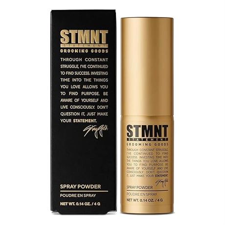 STMNT Statement Grooming Goods Spray Powder,Extra Matte Finish, 0.14 OZ