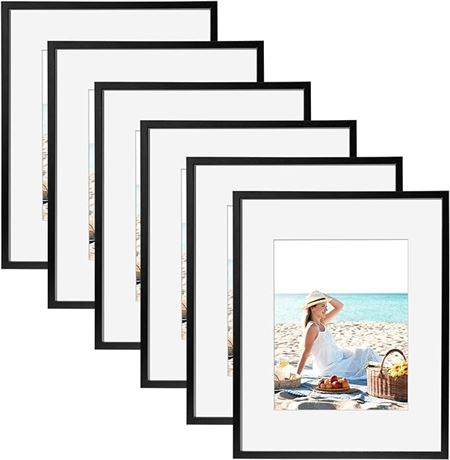 TWING 16 x 20 Picture Frame Set of 6, Classic Picture Frames Display Pictures 11