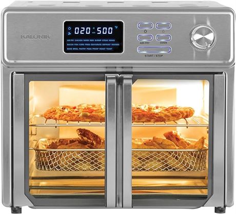 Kalorik MAXX® Digital Air Fryer Oven, 26 Quart, 10-in-1 Countertop Toaster Oven