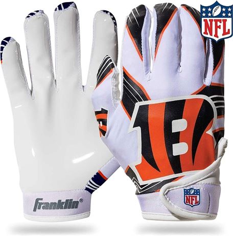 XS/S - Franklin Sports Youth NFL Football Receiver Gloves - Receiver Gloves