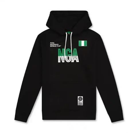 Nigeria Women's World Cup 2023 Hoodie Youth 10-12