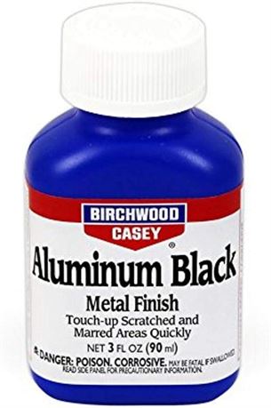 Birchwood Casey Aluminum Touch up Black Metal Finish 3 Oz. Gun Cleaning Kit