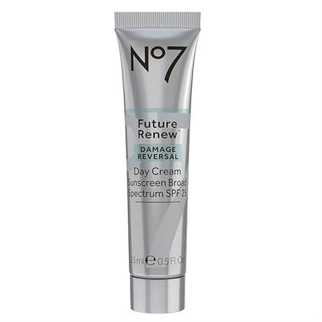 No7 Future Renew Damage Reversal Day Cream SPF 25 - Anti Aging Face Moisturizer