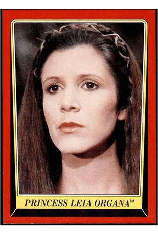 1983 Topps # 5 Princess Leia Organa (Card)