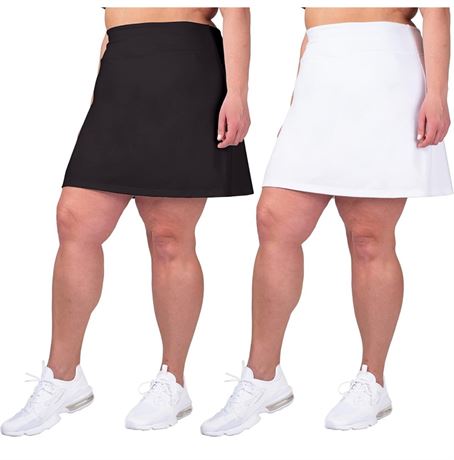 3X, Inerzia 2 Pack Skorts Plus Size Skirts for Women High Waisted Active Skort G