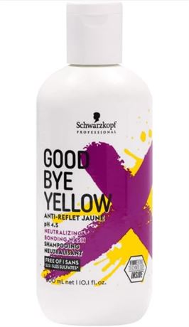 Schwarzkopf Goodbye Yellow Neutralizing Shampoo - Purple Shampoo for Blonde Hair