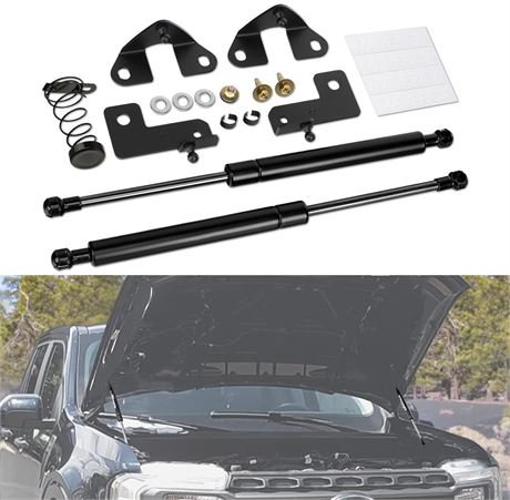 Klutchtech 2022 2023 2024 Ford Maverick Hood Struts Hood Shock No Drill Hood Lif