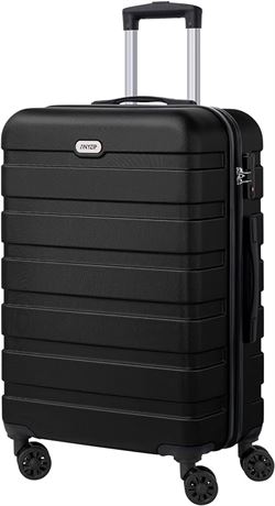 AnyZip Luggage PC ABS Hardside Lightweight Suitcase with 4 Uni...