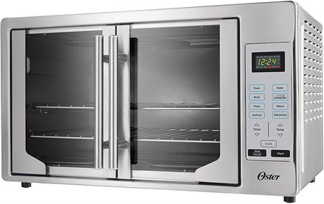 Oster Digital French Door Oven, Stainless Steel *USED*