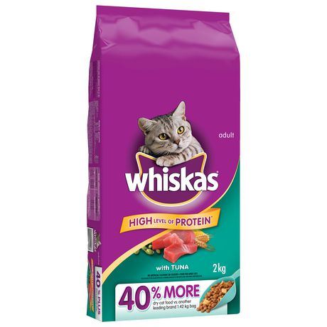 Whiskas Tuna Selections Natural Adult Dry Cat Food 2Kg
