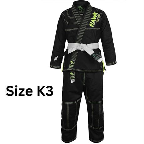Size K3, Brazilian Jiu Jitsu, Kids Jiu Jitsu Gi Children BJJ Gi Grappling Kimono
