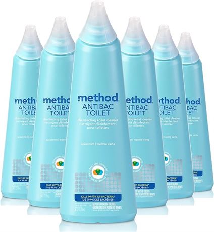 Method Toilet Bowl Cleaner, Biodegradable and Powergreen Toilet Cleaner that Cut