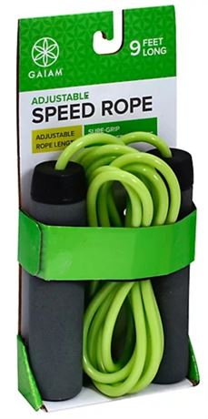 Gaiam Speed Rope Adjustable 9 Feet