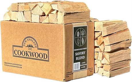 8lbs (5 Inch) - Savory Blend Universal Cooking Firewood - Premium Kiln Dried Coo