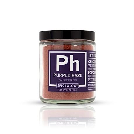 Spiceology - Purple Haze All Purpose Rub - Sweet and Herbaceous Seasoning and Sp