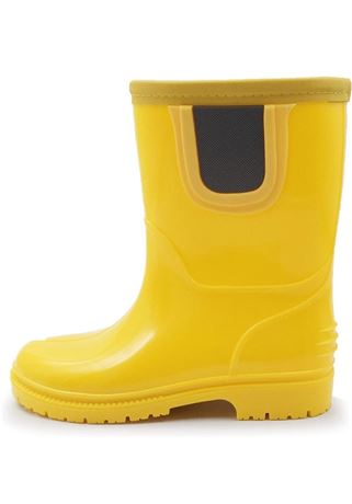 Size: 6-6.5, Amoji Kids Rain Shoes Easy On