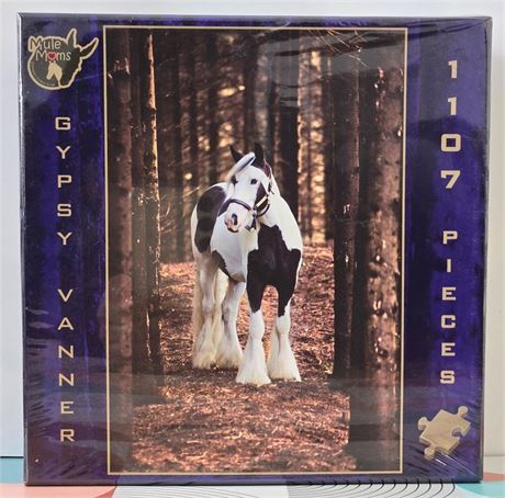 1107 Pcs - Mule Moms Gypsy Vanner Horse Puzzle