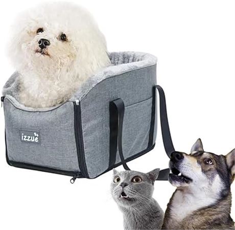 Dog Console Car Seat for Dogs Small 5-15 lbs| Smal...
