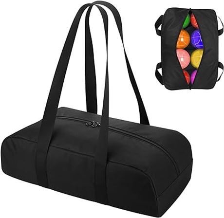 17"x9.25"x4.75" - Cosmos Bocce Sets Carry Bag Bocci Storage Organizer Bag for Ho