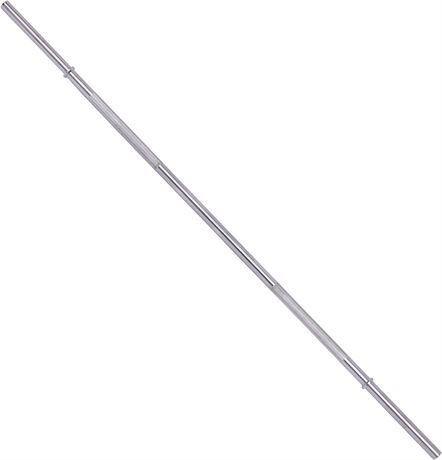 BalanceFrom Standard Weightlifting Solid Olympic Barbell 1 Inch 5 Feet