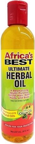 Africas Best Ultimate Herbal Oil 8 Ounce (235ml) (3 Pack)