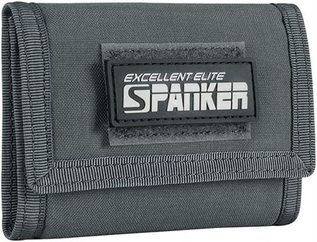 EXCELLENT ELITE SPANKER Tactical Nylon ID Credit Card Wallet(Grey)