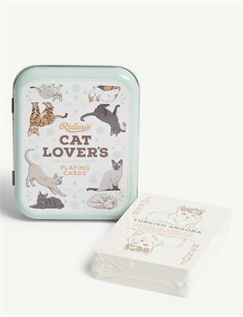 Cat Lover's Playing Cards