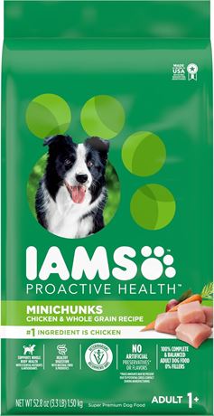 Iams Proactive Health Adult Minichunks Premium Dog Nutrition, 15Pound