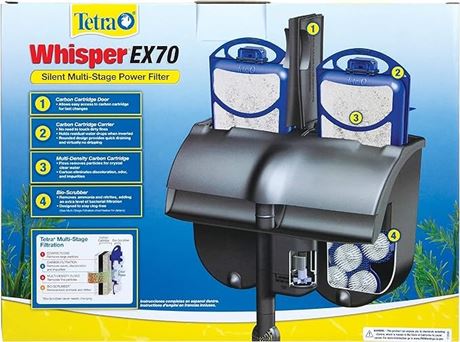 Tetra Aquarium Power Filter Whisper EX70