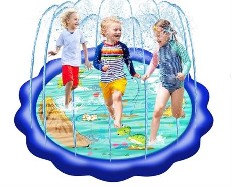 Neteast Splash Pad for Kids Outdoor Sprinkler Pool Water Toys