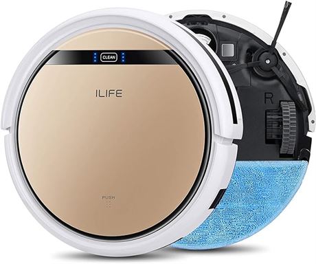 ILIFE V5s Pro, 2-in-1 Robot Vacuum and Mop Combo, Slim, Automatic Self-Charging