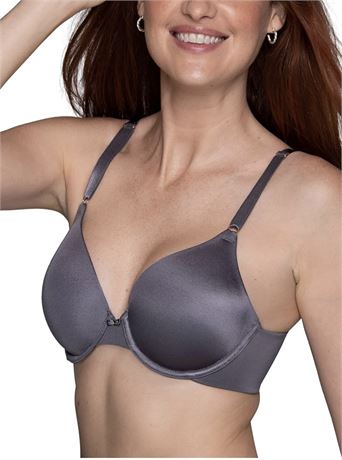 36C - Vanity Fair Women's Full Coverage Beauty Back Smoothing Bra, 4-Way Stretch