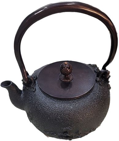 Tea Set for Adults 37.1oz/1.1L Teapot No Coating Cast Iron Tea Pot Teakettles i