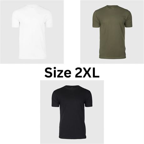Size 2XL, True Classic Crew Neck T-Shirt