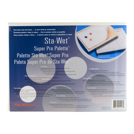 Masterson Sta-Wet Super Pro Palette Pro Palette (11216) | Quill
