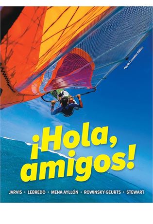 Learn Spanish Student Activities Manual for Jarvis' ¡Hola, amigos!