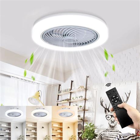 18 Bladeless Ceiling Fan with LED