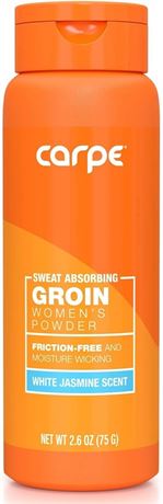 Carpe No-Sweat Groin Powder 75 g (For Women) Maximum Sweat Absorption