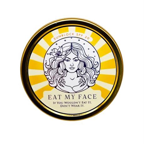 Grass-Fed Tallow Reef-Safe Sunscreen SPF 20 - Eat My Face...