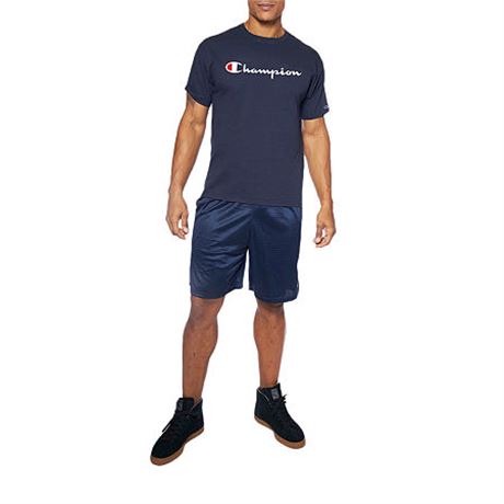 3x-large TallChampion Mens Crew Neck Short Sleeve T-Shirt Big and Tall, , Blue
