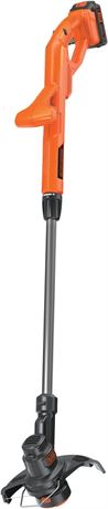 BLACK+DECKER 20V MAX Cordless String Trimmer/Edger Kit, Automatic Feed Spool, 10