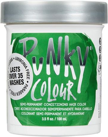 Punky Colour Apple Green 3.5 Ounce Jar