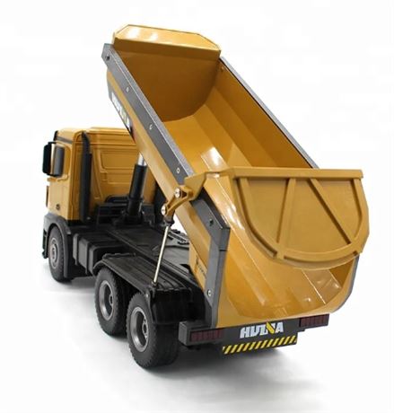 HUINA Toys 1573 573 1/14 10CH Alloy RC Dump Trucks Engineering Construction Car